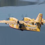 CANADAIR IN AZIONE – LAGO DI CAVAZZO (UD) 03/09/2024