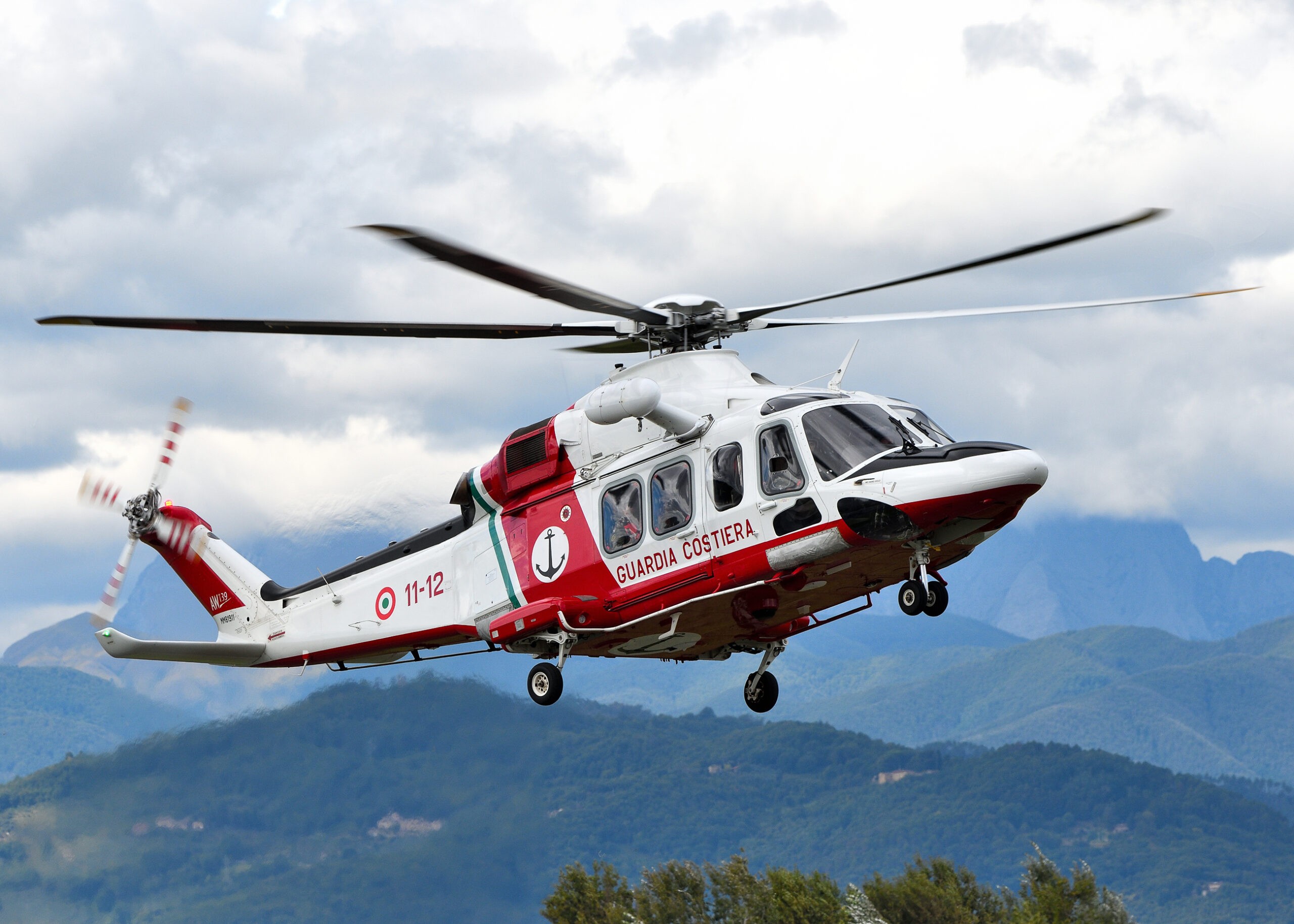 MM81911/11-12 PH-139C 3a Sezione Volo Elicotteri Guardia Costiera- Pescara Aeroporto di Lucca-Tassignano 17/09/2024 Foto: Daniele Dotto