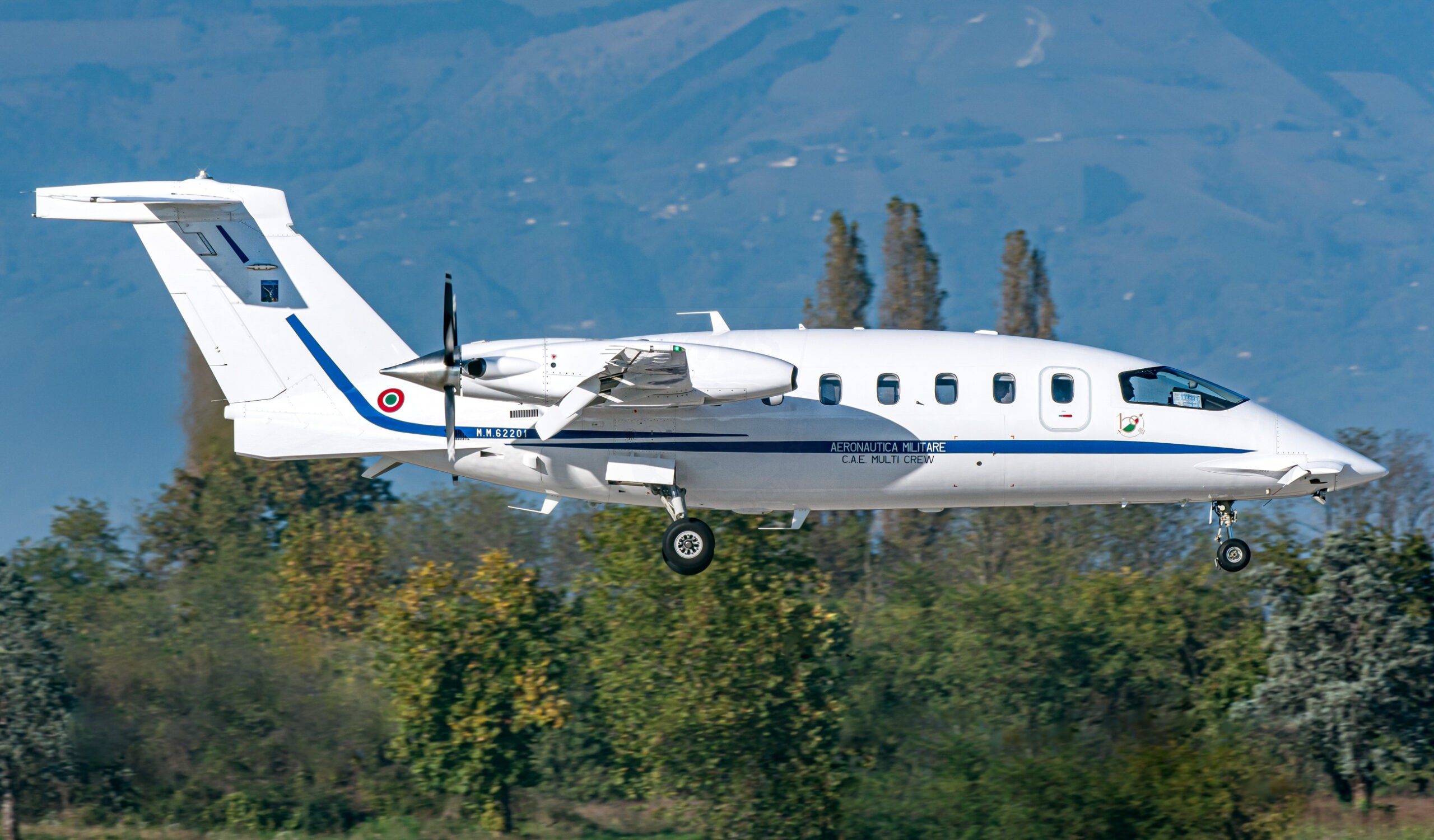 MM62201 P.180 204°Gr/SATA Aeroporto Militare "Vittorio Bragadin” - Treviso-Istrana 04/11/2024 Foto: Graziano Fantin