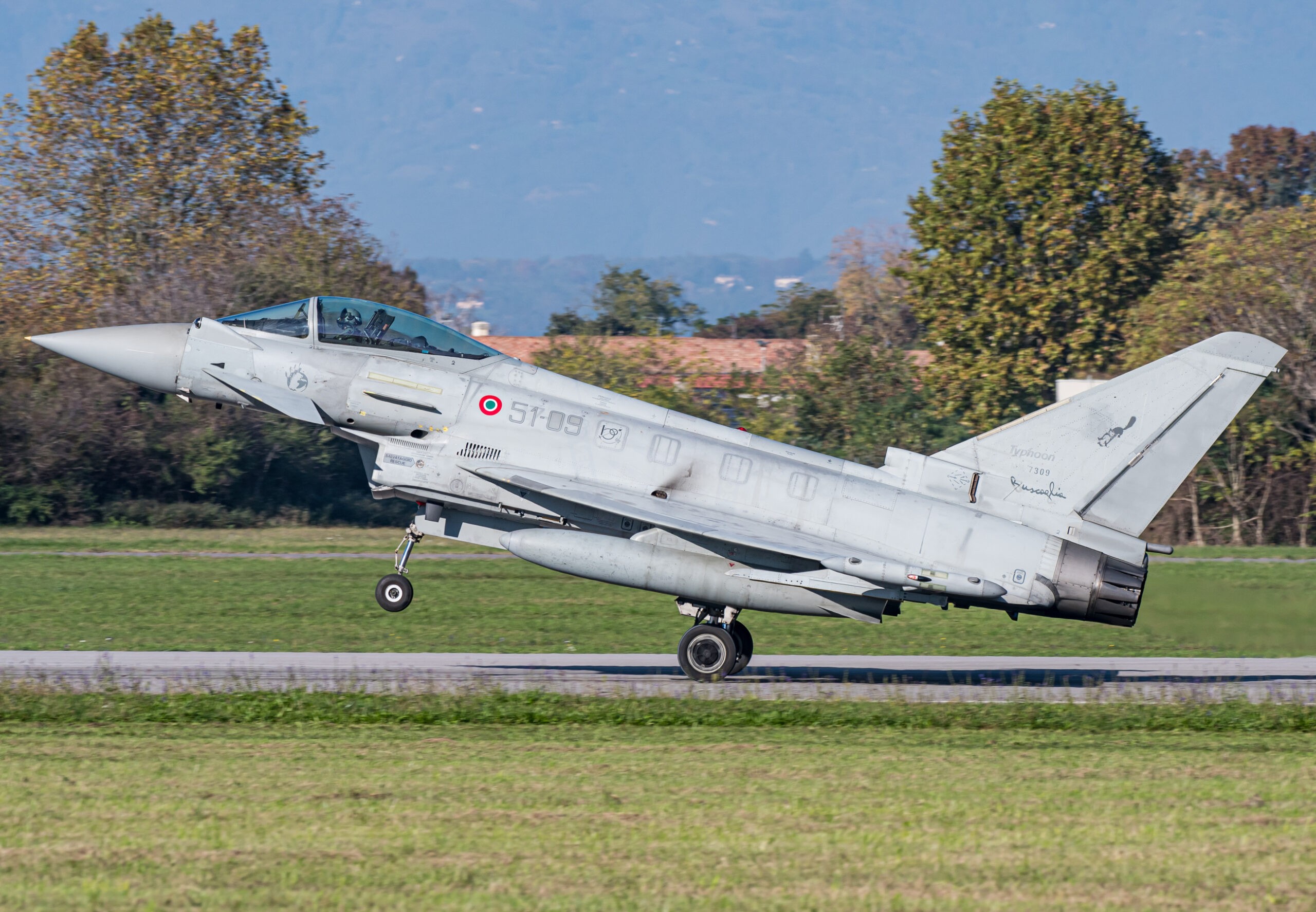 MM7309/51-09 F-2000A 132°Gr/51°St Aeroporto Militare "Vittorio Bragadin” - Treviso-Istrana 10/06/2024 Graziano Fantin